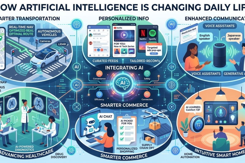 How Artificial Intelligence Is Changing Daily Life